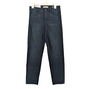 Sanctuary Jeans 4 Straight Leg Nighthawk Dark‎ Slim High Rise Ankle Soft Denim